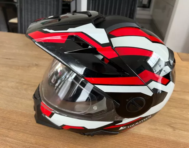 Adventure-Klapphelm "Aventuro Mod" von Touratech (Gr. M) & Touratech-Helmbeutel