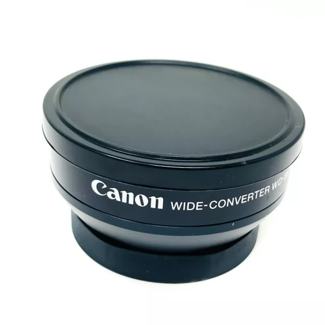Convertidor ancho Canon WD-58 0,7x58 Japón, gran angular 0,7x para capó de lente de 58 mm