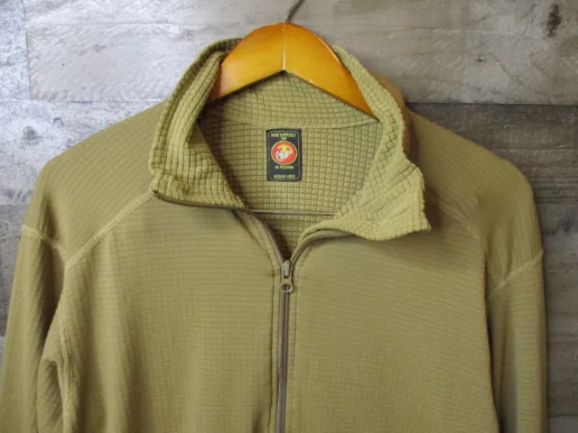 Usmc polartec grid fleece pullover cheap