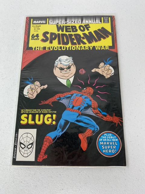 The Web of Spider-Man - Annual #4 (Direct) - Marvel - Evolutionary War