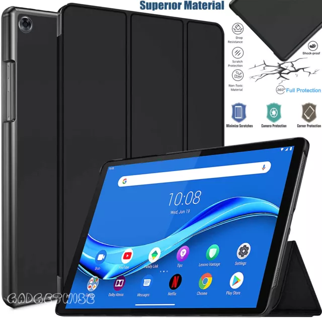 Leather  Magnetic Smart Stand Case Cover For Lenovo Tab M10 Plus FHD 10.3 Tablet