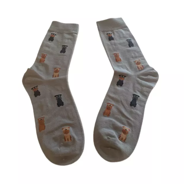Brussels Griffon Socks Unisex Fun Print Socks One Size Fit Uk Adult Size 5-11