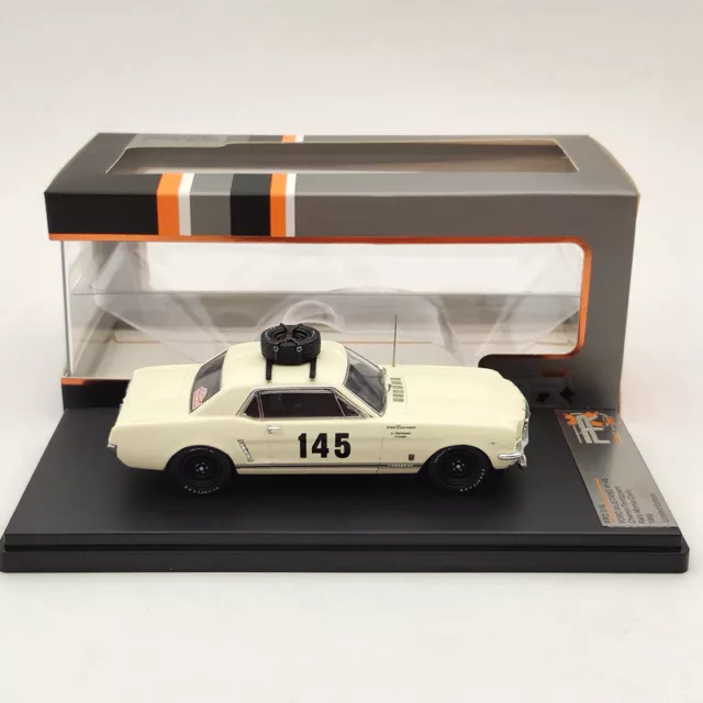 Premium X 1:43 FORD MUSTANG #145 C/T Rally Monte Carlo 1966 PRD316 Beige Diecast