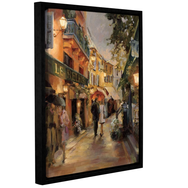 ArtWall Marilyn Hageman 'Evening in Paris' Floater-frame  Small