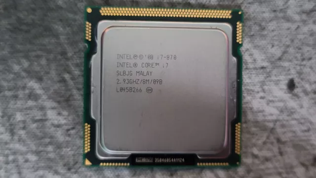 Intel Core i7-870 SLBJG 2.93GHz LGA 1156 Quad-Core Processor