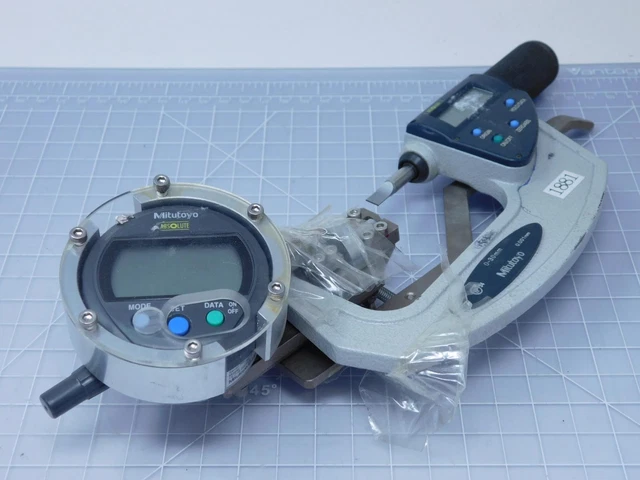 Mitutoyo ID-C112XB Digimatic Indicator 12.7-0.001 mm w/ Caliper T123019