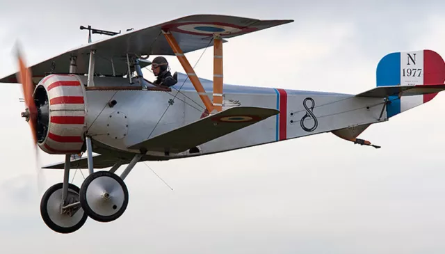 Großes Riesig 1/2 Maßstab Französisch Ww-Ii Nieuport 17 Doppeldecker Plans Und