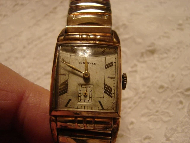 Vintage Longines Men's Manual Wristwatch LW CCO 10k Gold Filled with JB Champion