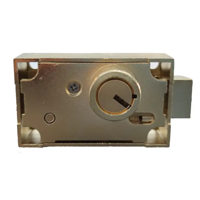 Single Nose Herring Hall Marvin RH Safe Deposit Box Lock Replacement With 3 Keys