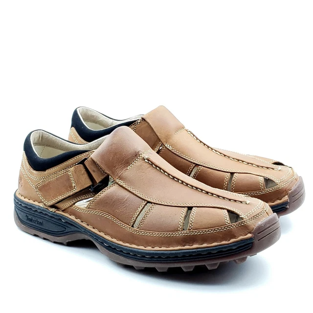 voorjaar door elkaar haspelen Trots TIMBERLAND ALTAMONT MEN'S Leather Fisherman Sandal New Without Box $79.95 -  PicClick