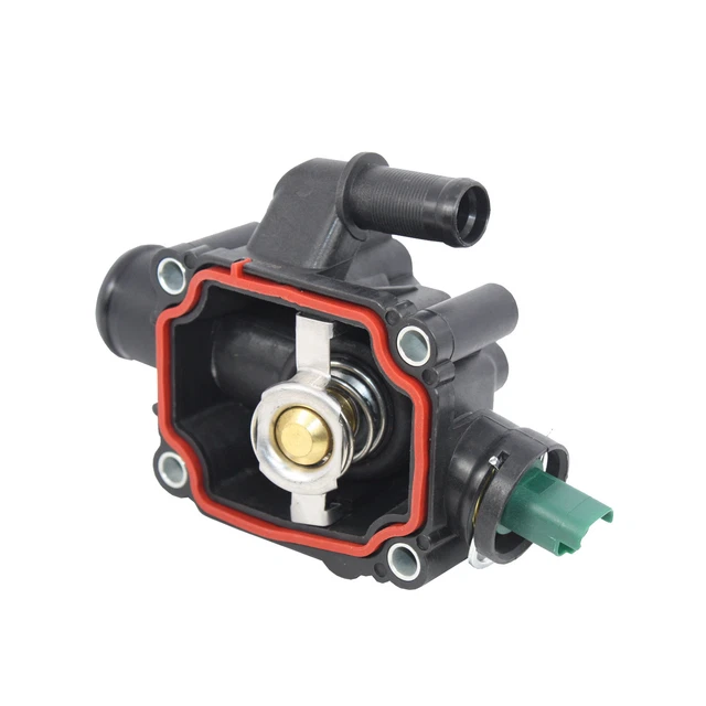 Boîtier Thermostat D'Eau Avec Capteur Électrique 83°C Compatible Berlingo C4 C5 Xsara 307 406 607 Partner 2.0 HDi - 9643211880
