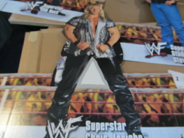 NIB Mini P3 World Wrestling Federation Event 2002 Wrestling Star Standees 3