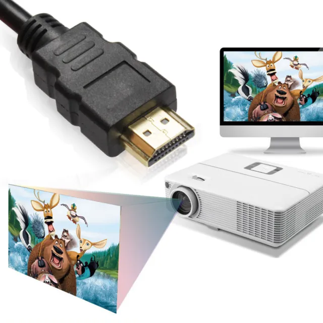 AU 10M 15M 20M HDMI Cable Gold-Plated V1.4 1080P 3D HDTV LCD LED PS3 XBOX BLURAY