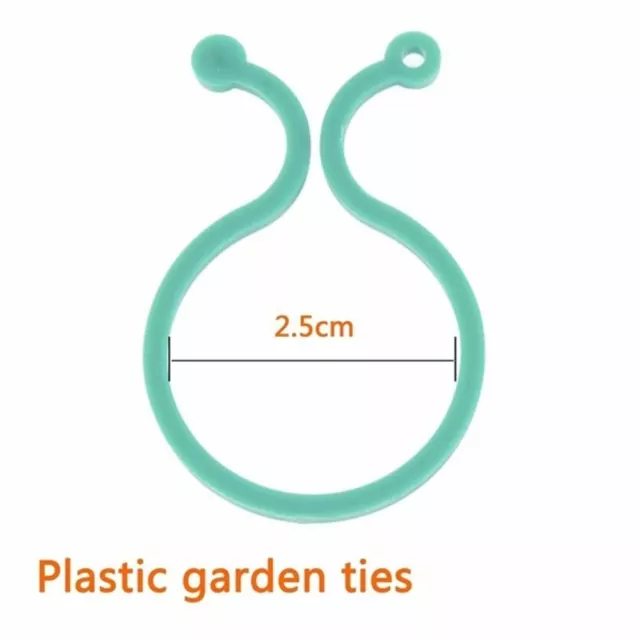 50 PC Plante Clips Jarretière Tomate Réutilisable Jardin Soutien Rill 2