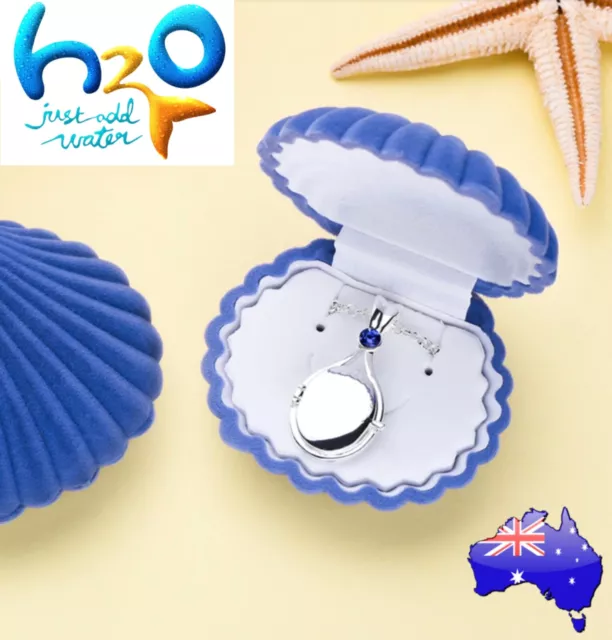 H20 Just Add Water Mermaid Cleo Emma Rikki Locket Pendant Necklace Gift H2O