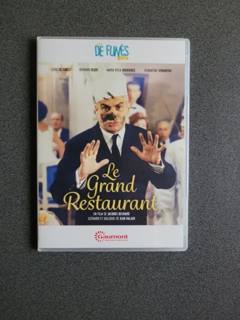 Dvd Le Grand Restaurant Louis De Funes / Bernard Blier Neuf Sans Blister