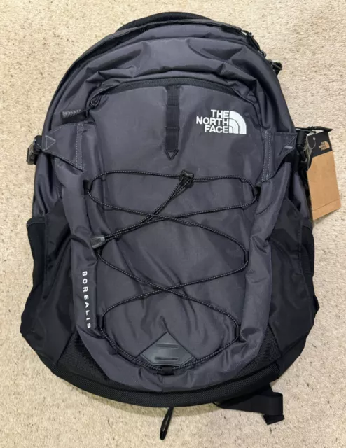 The North Face Borealis Asphalt Grey Backpack / Rucksack, New With Tags.