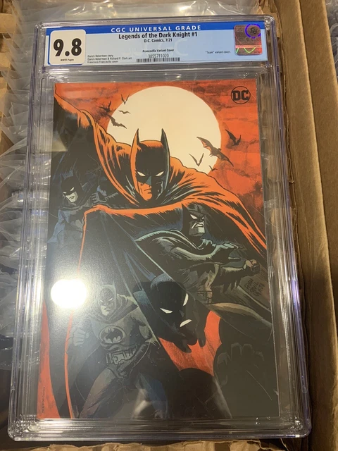 Legends of the Dark Knight #1 CGC 9.8 Francavilla Cover CGC 9.8 Batman