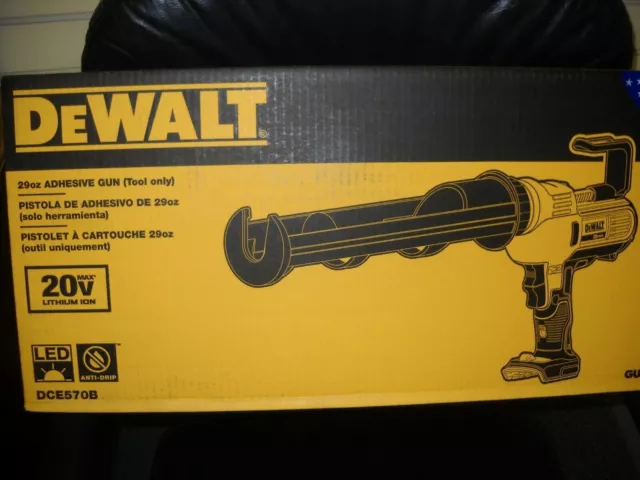 NEW  DEWALT DCE570B 20V Adhesive Gun - Yellow/Black (Tool Only)