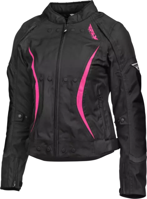 Fly Racing Women's Butane Jacket XS Black/Pink 477-7041XS