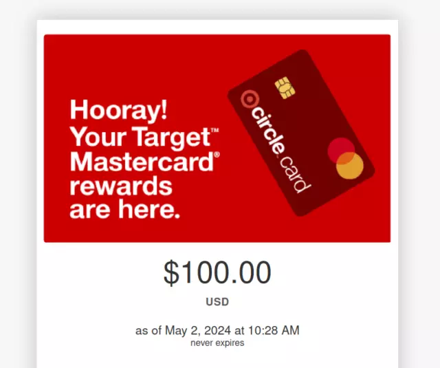 Target Gift Card $100 - FAST email delivery!