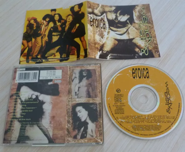 Cd Album Eroica Wendy & Lisa 11  Titres 1990 Prince