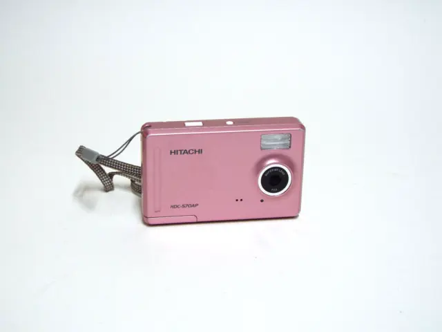 Hitachi HDC-570AP Compact Digital Camera 5.0MP Pink
