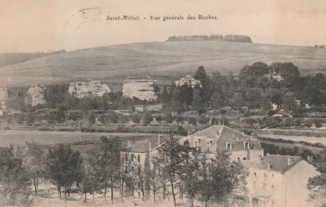 CPA 55 SAINT MIHIEL General View of the Rocks
