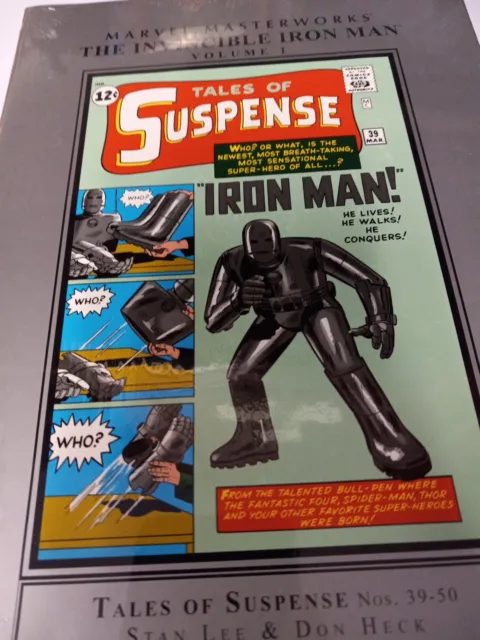 Marvel Masterworks Vol. 1 Invincible Iron Man Hardcover tales of suspense Sealed