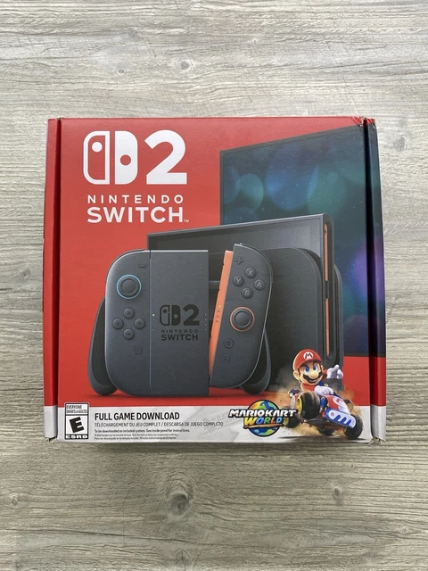 NINTENDO SWITCH 2 Console Mario Kart World Bundle - Brand New! SHIPS ...