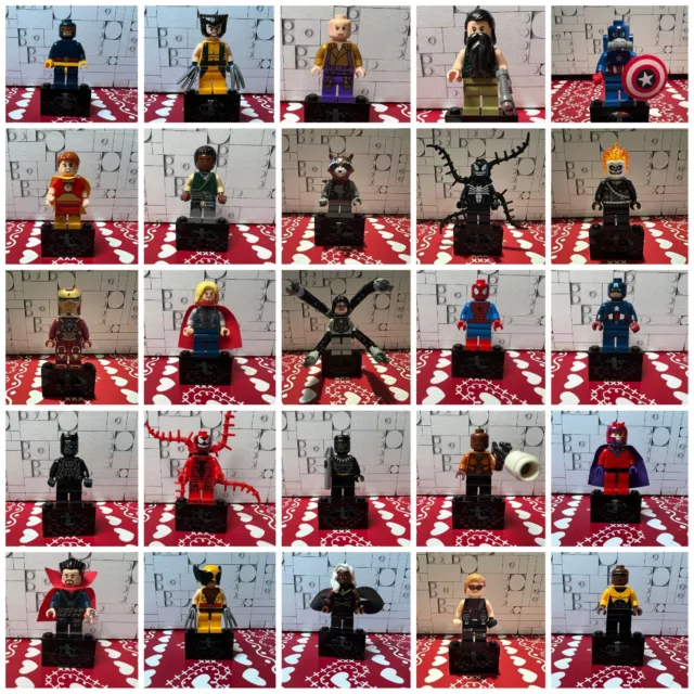 LEGO Marvel minifigures Avengers, X-Men and more (pick your minifigure)