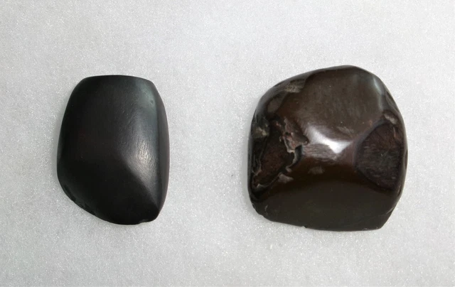 2 Authentic Hematite Celts - Ohio - Pre-1600's (Not Arrowheads)