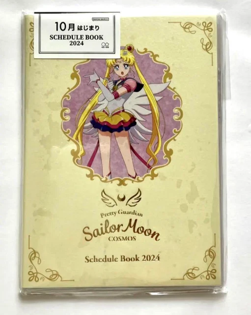 SAILOR MOON A6 Diary Planner 2024 Schedule Book Monthly Anime Character