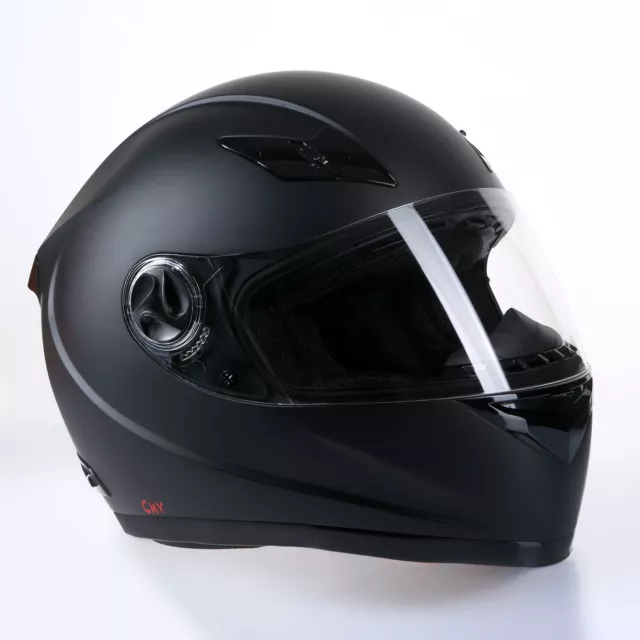 Motorradhelm Integralhelm Rollerhelm Helm schwarz matt von CMX, S, M, L, XL, XXL