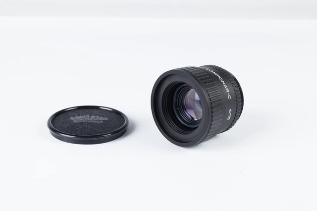 Lente de ampliación Schneider Componer-C 75 mm f4 para 6x6/6x4,5 cm negs.  Excelente estado.