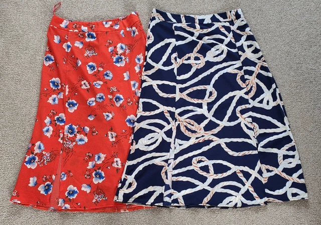 Debenhams red herring pleated cheap skirt
