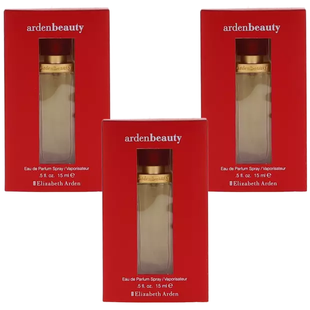 Arden Beauty Por EA para Mujer Combo Pack : Mini Edp Spray Perfume 44.4ml (3x.5)
