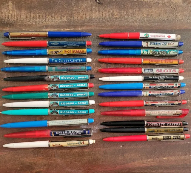 🔥$11 or Less! Vintage ESKESEN FLOATY PEN Vegas 80's USA UK Floating Pens CHOOSE