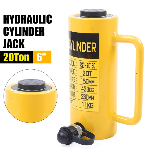 20TON HYDRAULIC CYLINDER Jack Single Acting Lifting Ram 424CC Cylinder