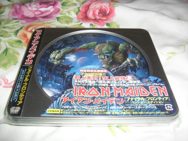 Iron Maiden – Cartolina The Final Frontier – Formato Standard – Senza Cornice – Oggetto Da Collezione