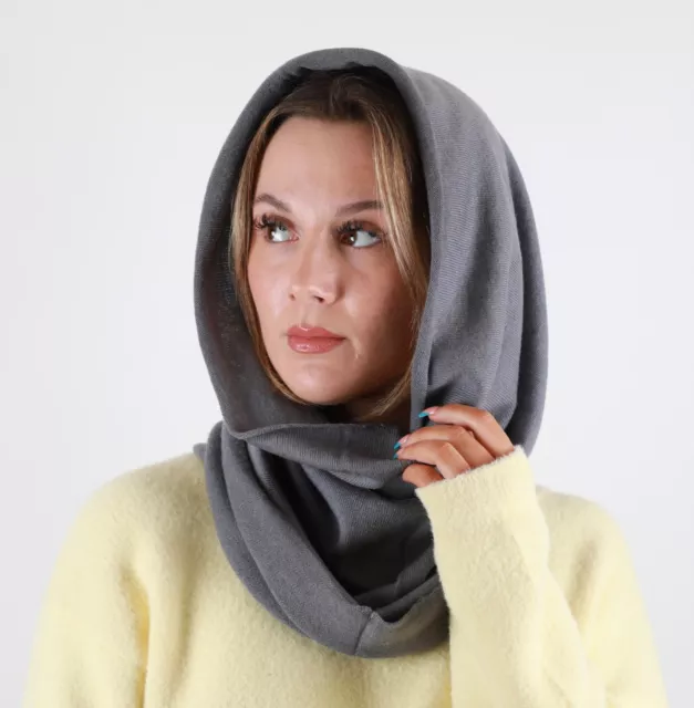 Snoods for Ladies luxury Handmade with Cashmere & Merino wool in 4 colours 3