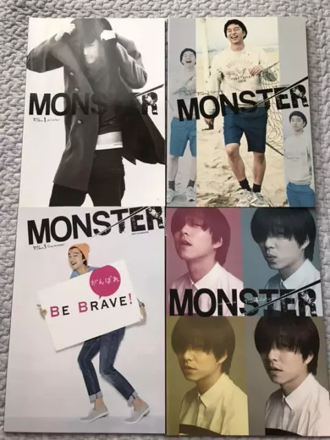 MONSTER SEASON1 GONG YOO 4 photo book set from Japan $225.00