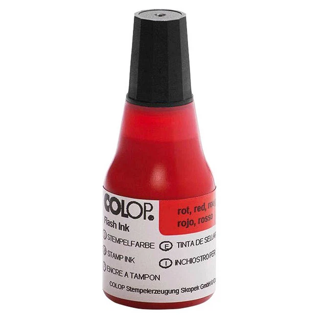 COLOP Stempelfarbe rot 25,0 ml