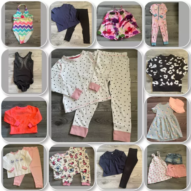 girls clothes bundle age 4-5 years.            (e229)