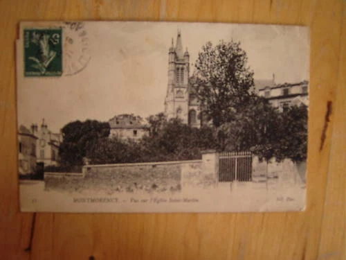 montmorency - vue sur l'église saint-martin