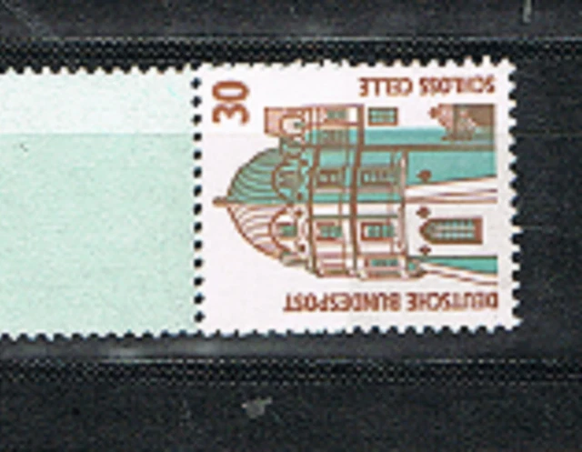 Bund, SWK 1. Ausgabe, Rollenende 1+4, Werte 30,  **, ungeknickt (Bd-SWK-10-1)