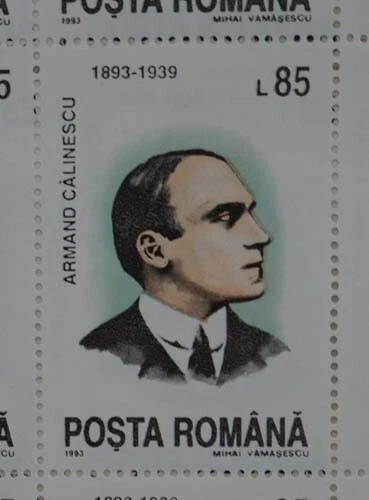 1993 Rumänien; 400 Serien Persönlichkeiten, **/MNH, MiNr. 4924/29, ME 1200,- 3
