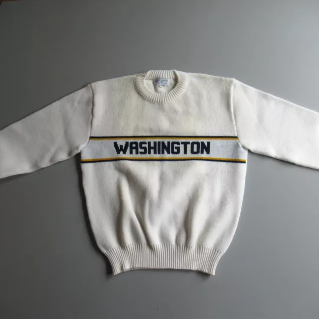 VINTAGE WASHINGTON PULLOVER Knit Sweater $75.00 - PicClick