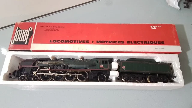 ref 8241 loco vapeur 241 P7 Nevers + tender 36P20 + boite