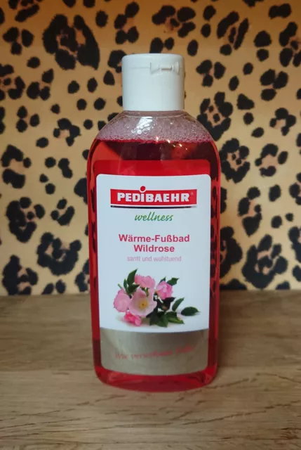 PEDIBAEHR Wärme - Fußbad Wildrose 200 ml, wohltuende Wärme für kalte Füße